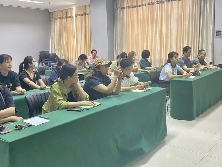 山东服装职业学院在线精品课程培训会